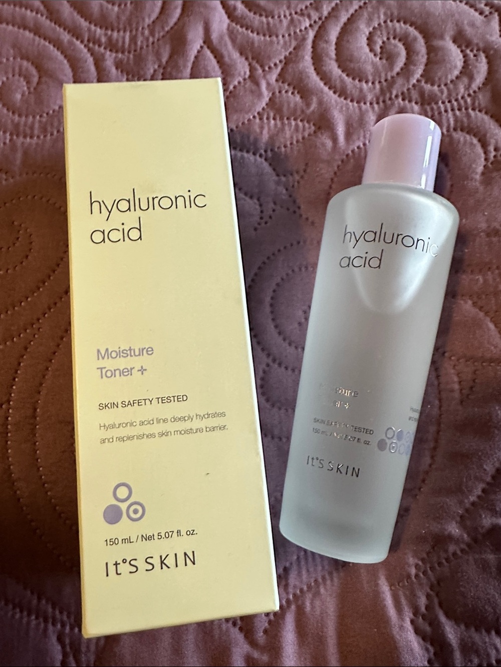 Hyaluronic Acid Moisture Toner — Pink